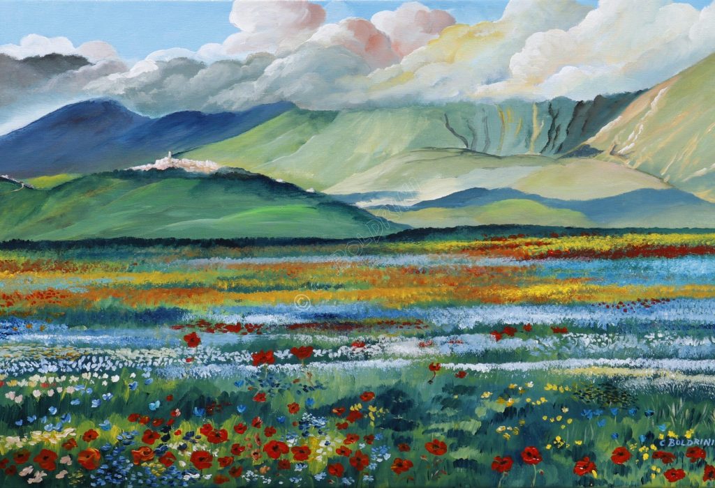 Castelluccio di Norcia*60x40Acrilico su TelaCod. 5214